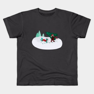 Evergreen tree trip Kids T-Shirt